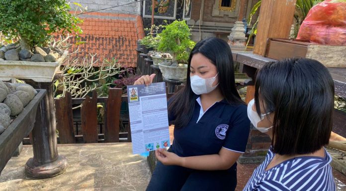 Bangun Desa Selat melalui Program KBS, Ini Upaya Made Adinda Yuliana Mahasiswa FH Unmas Denpasar