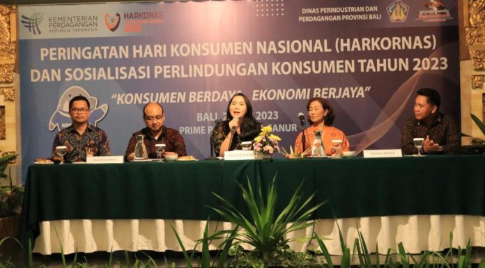 Sambut Hari Konsumen Nasional, Disperindag Bali Gelar Sosialisasi Perlindungan Konsumen