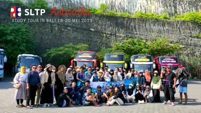 SMP Antartika Surabaya ajak Siswanya Nikmati Alam Bali