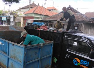 BRI Peduli Jadikan Desa Dauh Peken Sebagai Percontohan Pengelolaan Sampah Pilah