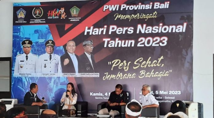 Rayakan Puncak HPN di Jembrana, PWI Bali beri Literasi Jurnalistik