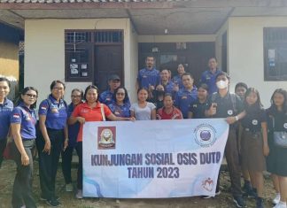 Maknai Hari Lahir Pancasila, OSIS SMK Negeri 2 Tabanan Laksanakan Aksi Sosial