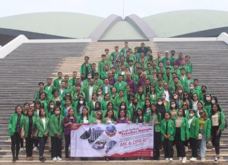 Geruduk Gedung DPR RI, Apa yang dilakukan Mahasiswa FH Unmas Denpasar?