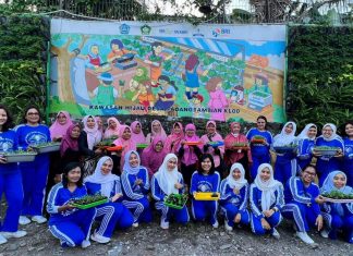BRI Bantu Urban Farming, Ciptakan Kawasan Hijau di Desa Padangsambian Klod Denpasar