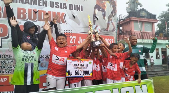 Ikuti Putra Buduk Cup, KU-10 SSB Putra Debes Bali Raih Juara Ketiga