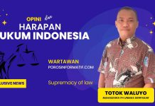 Penguatan Hukum Indonesia sebagai Landasan Utama Pembangunan