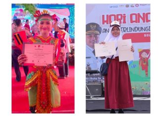 Ikuti Festival Yosakoi, Siswi SDN Banyu Urip II/363 Raih Juara Terbaik
