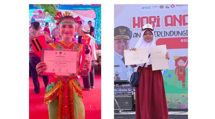 Ikuti Festival Yosakoi, Siswi SDN Banyu Urip II/363 Raih Juara Terbaik