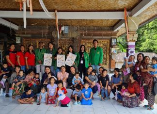 Kendalikan Stunting pada Anak-Anak di Lingkungan Banjar Desa Penglumbaran, Ini yang dilakukan Mahasiswa Unmas Denpasar