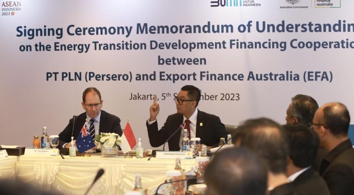 Genjot Transisi Energi, PLN Jajaki Dukungan Pembiayaan Hijau dari Export Finance Australia