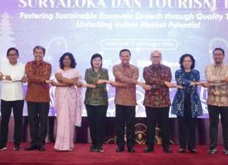 Buka Suryaloka dan Tourism Talk, Sekda Dewa Indra Apresiasi Kontribusi BI untuk Ekonomi Bali