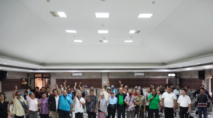 Puluhan Tuna Netra Bertemu Dadang Hermawan, Langsung dibuatkan BPJS Ketenagakerjaan