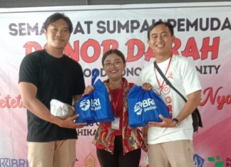 Peringati Hari Sumpah Pemuda, BBDC dan BRI Regional Office Denpasar Gelar Donor Darah