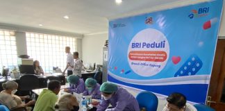 Meriahkan HUT ke-128, BRI Regional Office Denpasar Beri Layanan Pemeriksaan Kesehatan Gratis ke Nasabah