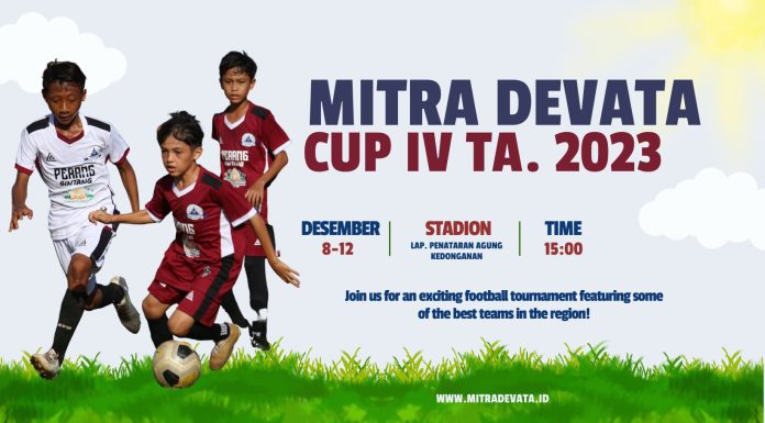 Ikuti!! Turnamen Sepak Bola Usia Dini Mitra Devata Cup IV