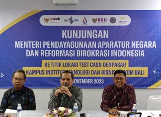 Dua Belas Ribu Calon ASN Ikuti Tes CASN di ITB STIKOM Bali