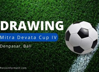 Hasil Drawing Turnamen Sepak Bola Usia Dini Mitra Devata Cup IV 2023