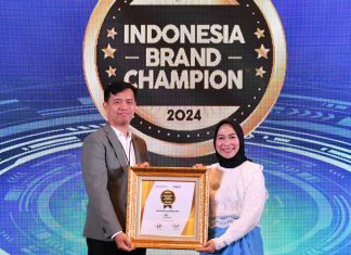 Sukses Bertransformasi Dalam Produk & Layanan, Pegadaian Raih Indonesia Brand Champion 2024