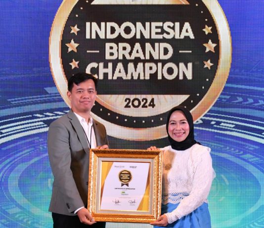 Sukses Bertransformasi Dalam Produk & Layanan, Pegadaian Raih Indonesia Brand Champion 2024