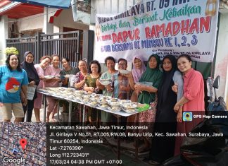 Jalin Kerukunan antar Warga, Girilaya RT. 05 gelar Dapur Ramadhan