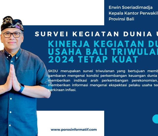 Kinerja Kegiatan Dunia Usaha Bali Tetap Kuat di Triwulan I 2024