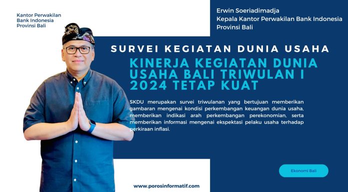 Kinerja Kegiatan Dunia Usaha Bali Tetap Kuat di Triwulan I 2024