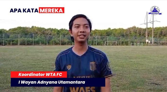 Kalah dari Legend Mitra Devata, Koordinator WTA FC: Kami kalah pengalaman