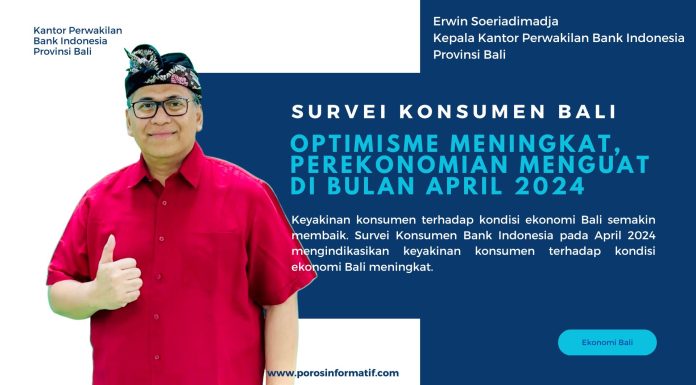 Survei Konsumen April 2024, Erwin: Optimisme Meningkat, Perekonomian Menguat