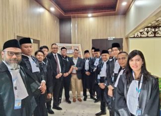 Angkat dan Ambil Berita Acara Sumpah 11 Advokat, Ini Pesan Ketua Umum Peradi Utama