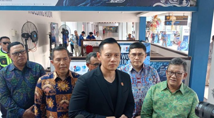 Menteri AHY Hadiri World Water Forum di Bali