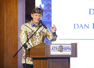 Luncurkan Implementasi Layanan Elektronik se-Bali, Menteri AHY: BPN Siap Layani Masyarakat Makin Cepat