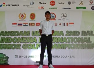 Gus Tata, Calon Generasi Atlit Golf Indonesia asal Pulau Dewata
