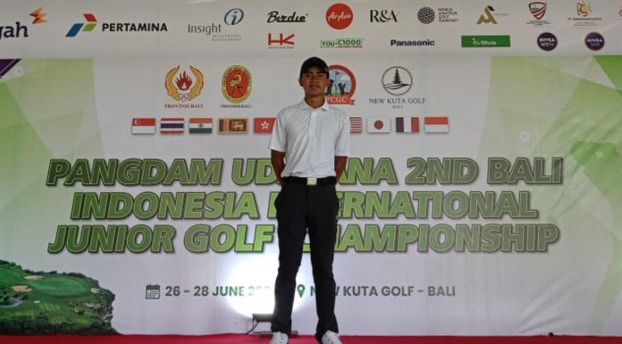 Gus Tata, Calon Generasi Atlit Golf Indonesia asal Pulau Dewata