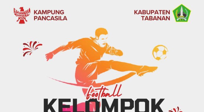 Kampung Pancasila Tabanan gelar Turnamen Sepak Bola Usia Dini Perdana