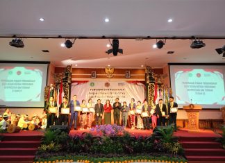 118 Mahasiswa Fakultas Hukum Dwijendra University Denpasar Ikuti Prosesi Yudisium