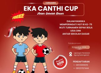 Terus Kenalkan Sepak Bola, SSB Eka Canthi akan Menggelar Turnamen antar Siswa Sekolah Dasar
