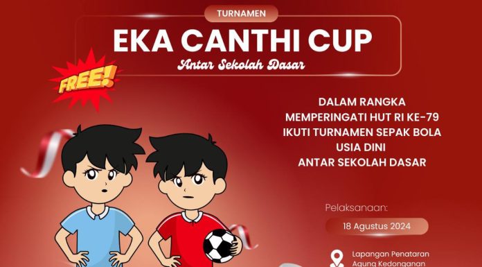 Terus Kenalkan Sepak Bola, SSB Eka Canthi akan Menggelar Turnamen antar Siswa Sekolah Dasar