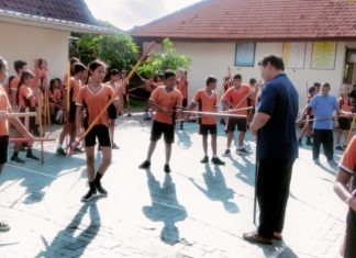 Pengenalan AIKIDO, Seni Bela Diri Tradisional Jepang di SDN 11 Dauh Puri