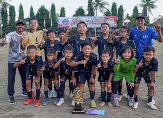 Raih Triple Champ dalam Gelaran Porseni Batubulan, Ini kata Head Coach GFA Celuk Wayan Sukadana