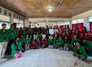 Kunjungi SDN 3 Penarukan, Tim PKM Unmas Denpasar beri Penyuluhan Bahaya Konsumsi Gula Berlebih