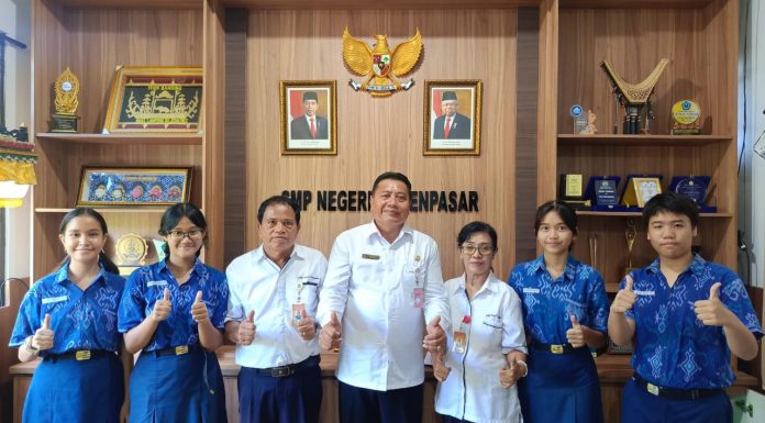 4 Siswa SMPN 10 Denpasar Go Internasional