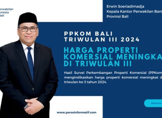 Harga Properti Komersial Meningkat di Triwulan III