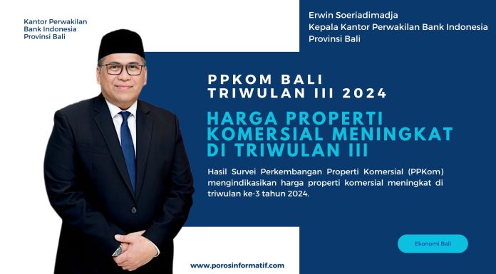 Harga Properti Komersial Meningkat di Triwulan III