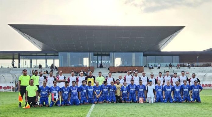 3 Mantan Punggawa Timnas Bela Legend Mitra Devata saat Lawan Semarang Old Star 55++