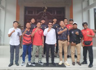 Padangtegal FC U17 Sowan ke Kadisdikpora Bali