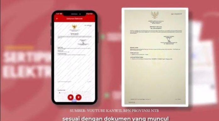 Tidak Lagi Berupa Buku, Kenali Bentuk Sertipikat Elektronik yang Lebih Aman dan Dapat Dilihat Melalui Aplikasi Sentuh Tanahku