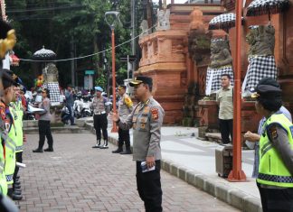 Polda Bali Amankan Kegiatan Melepas Matahari 2024 di Kawasan Catur Muka Denpasar