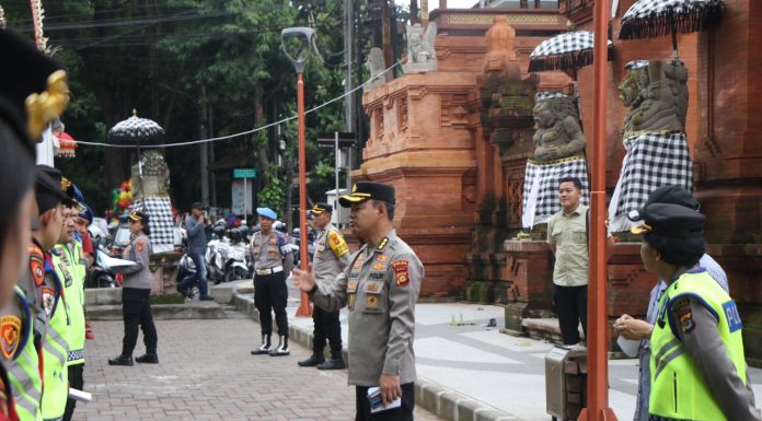 Polda Bali Amankan Kegiatan Melepas Matahari 2024 di Kawasan Catur Muka Denpasar