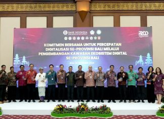 Akselerasi Digitalisai Daerah melalui Komitmen Bersama Kawasan Digital Se-Provinsi Bali