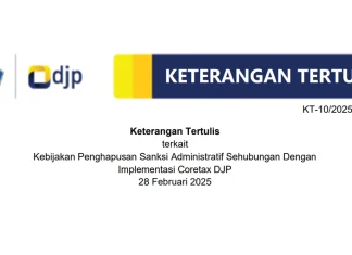 Penghapusan Sanksi Pajak terkait Coretax Diberlakukan DJP